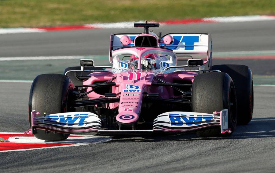 “Checo” Pérez marca segundo mejor tiempo en sesión de ensayos de F1
