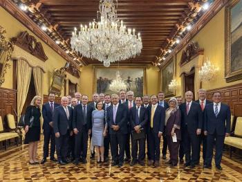 Empresarios extranjeros se comprometieron a invertir en M&eacute;xico: AMLO