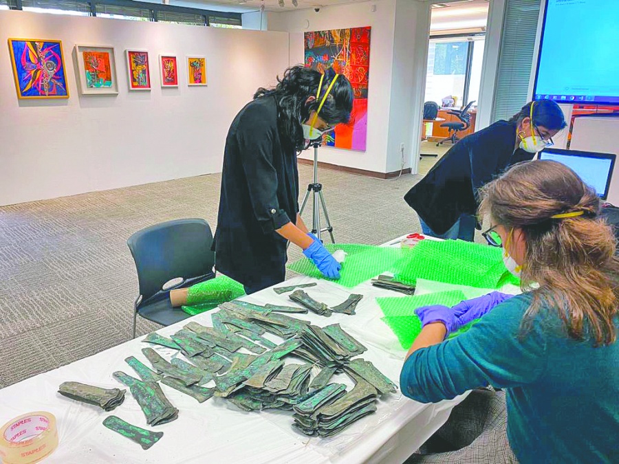 EU alista repatriación de 3,900 monedas de bronce