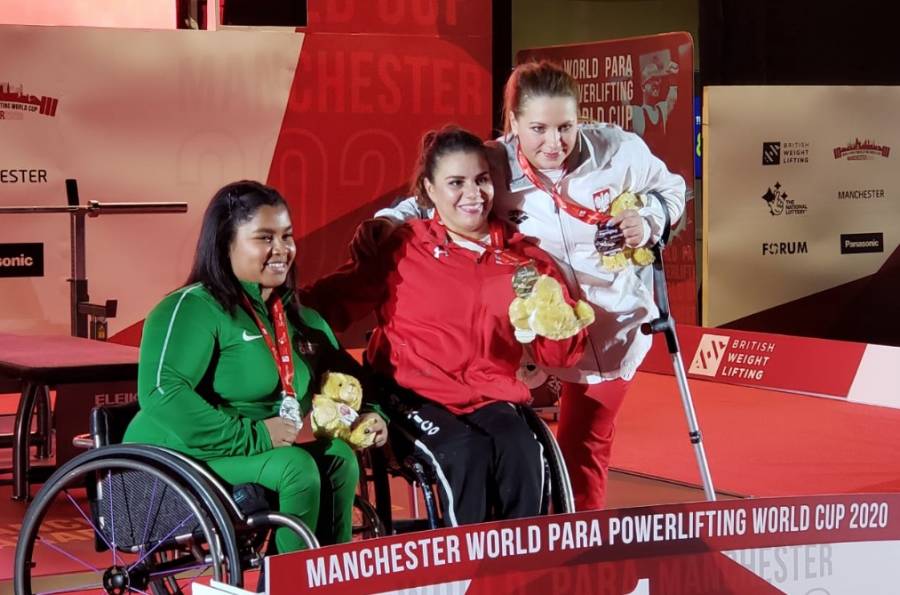 Mexicana Miriam Aguilar se cuelga el oro en Copa del Mundo