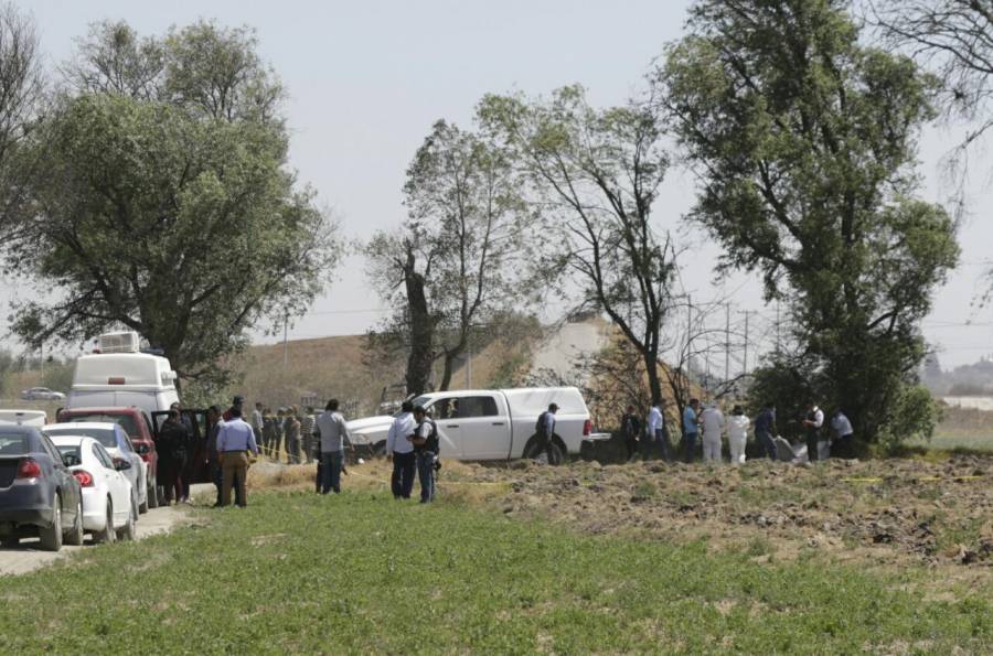 Localizan cuatro cuerpos, dos colombianos cerca del aeropuerto de Huejotzingo