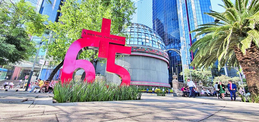 Los 7 antimonumentos de la CDMX expresan “¡Ya basta!” 
