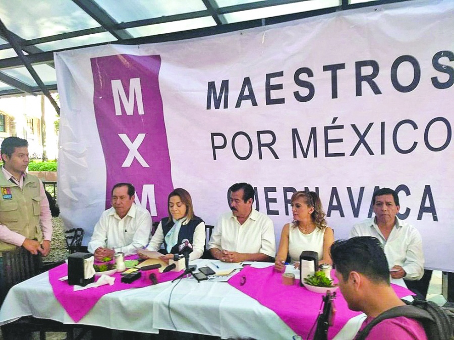 Pide Maestros por México intervención de presidente