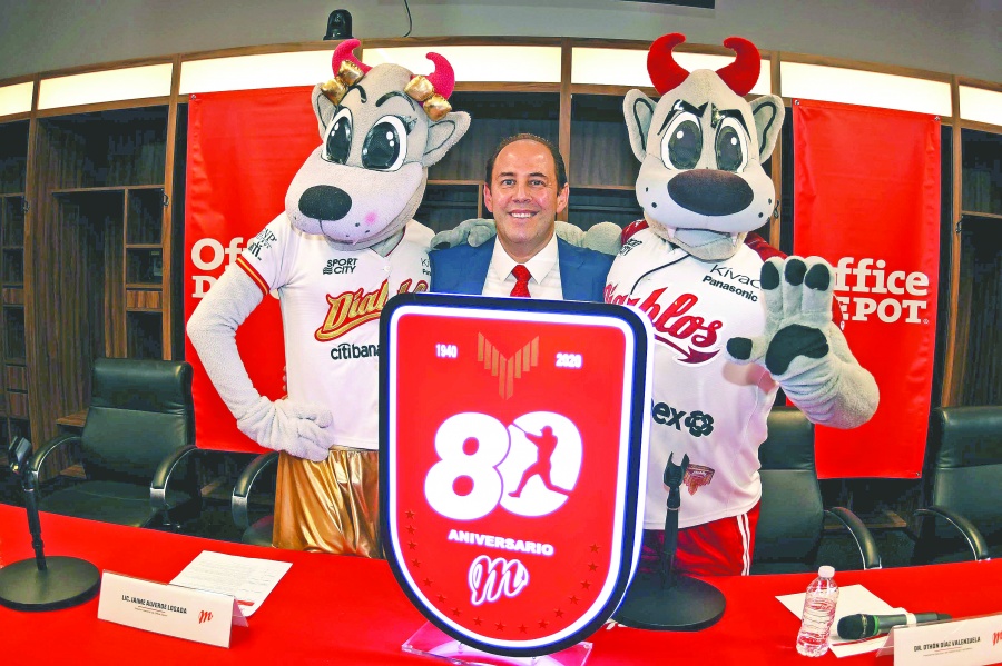 Diablos Rojos estrena imagen por sus 80 años