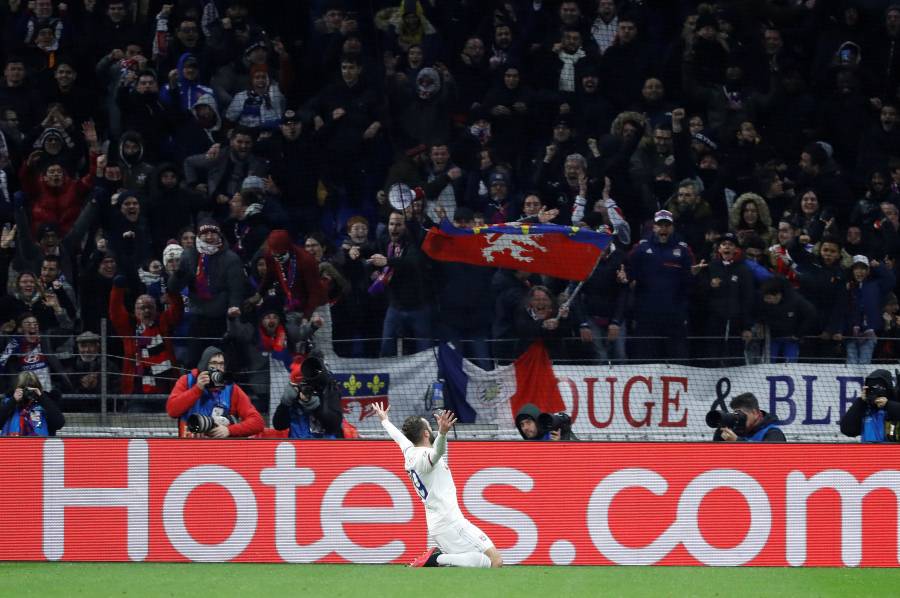 Lyon le pega a la Juve de CR7 en el juego de ida