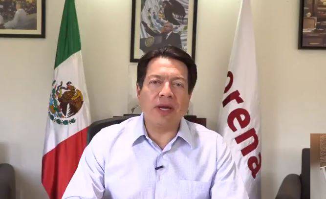 Mario Delgado felicita a Ramírez Cuéllar por ser presidente nacional de Morena
