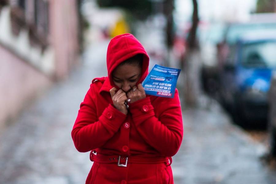 Frente frío provocará heladas en gran parte del país