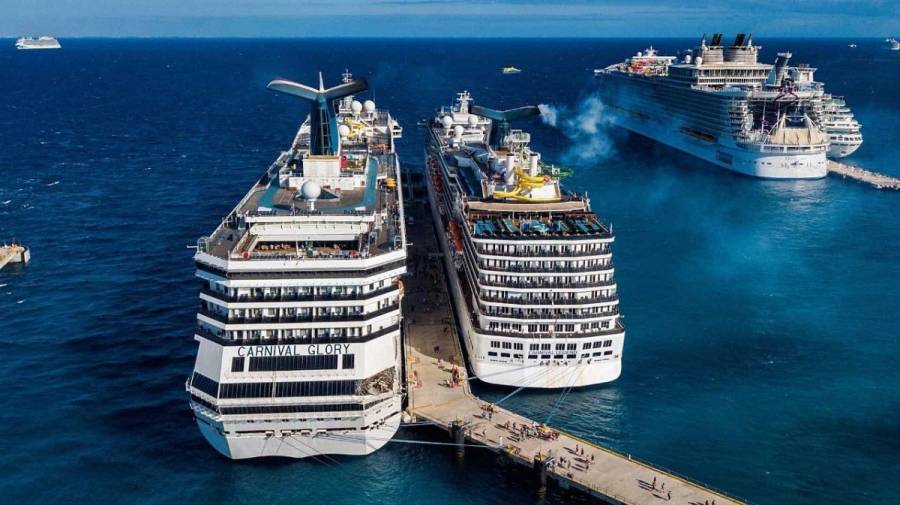 Protestan en Cozumel por arribo de crucero de MSC