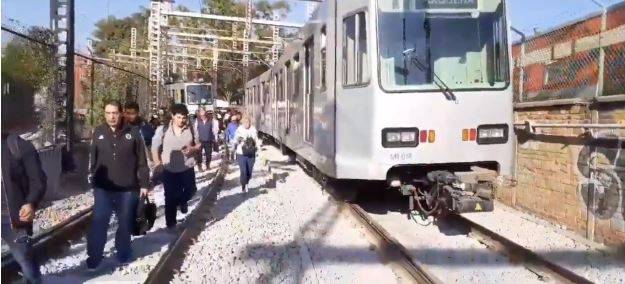 Se restablece servicio de tren ligero