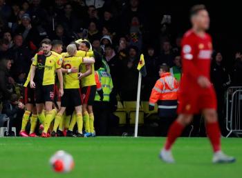 Watford vence al Liverpool y fulmina su invicto