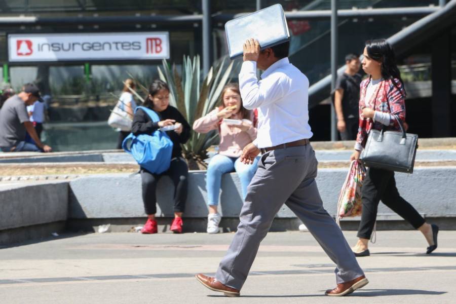 Prevén temperatura de 30 grados en la CDMX