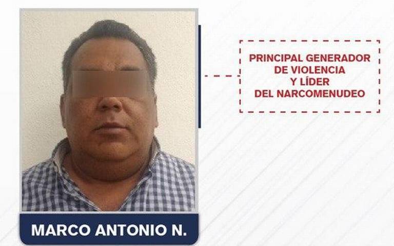 Cae presunto líder de narcomenudeo en Puebla