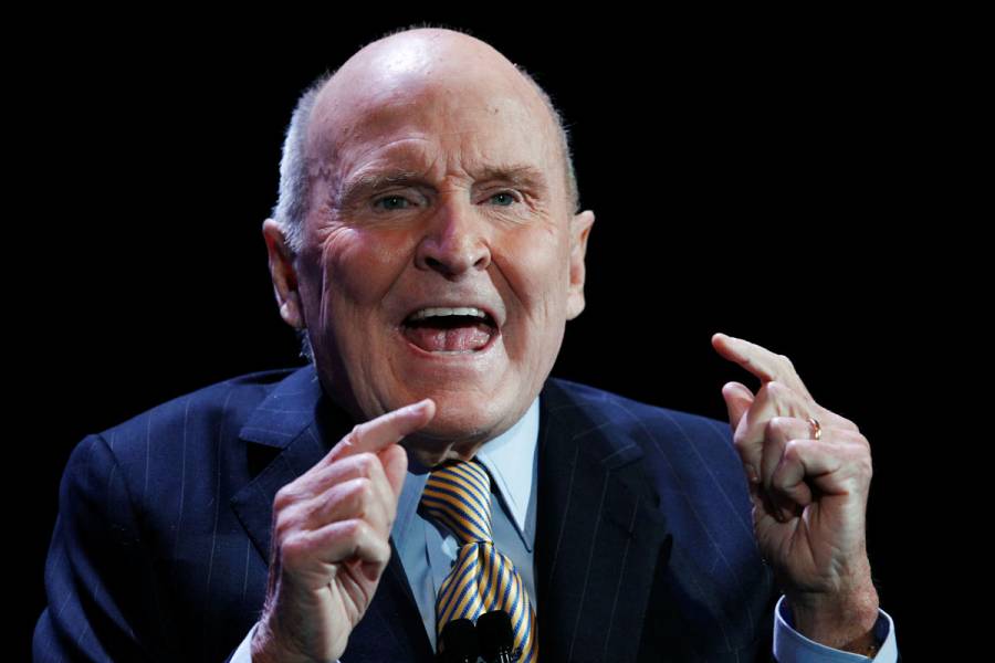 Muere Jack Welch, expresidente de General Electric