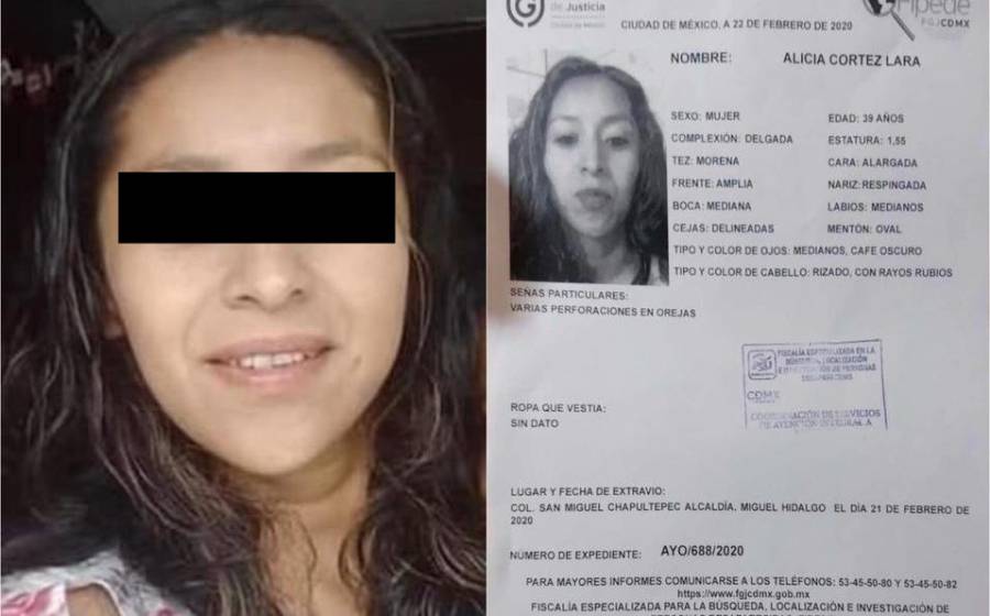 Buscaban a Alicia Cortez en la CDMX, hallaron su cuerpo en Ecatepec