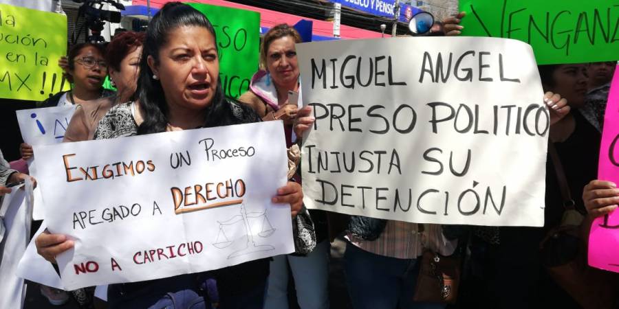 Exigen libertad de Miguel Ángel Vásquez, “preso político