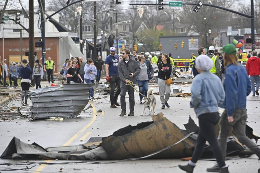 Tornados dejan al menos 19 muertos en Tennessee