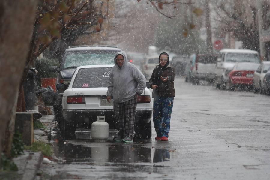 Frente frío 42 provocará nevadas en norte del país