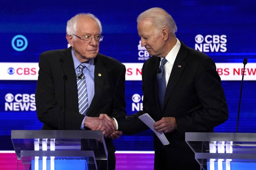 Biden gana Virginia y Carolina del Norte; Vermont para Sanders