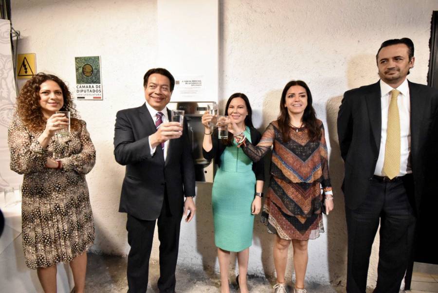 Gastan 2.8 mdp en bebederos para la C&aacute;mara de Diputados