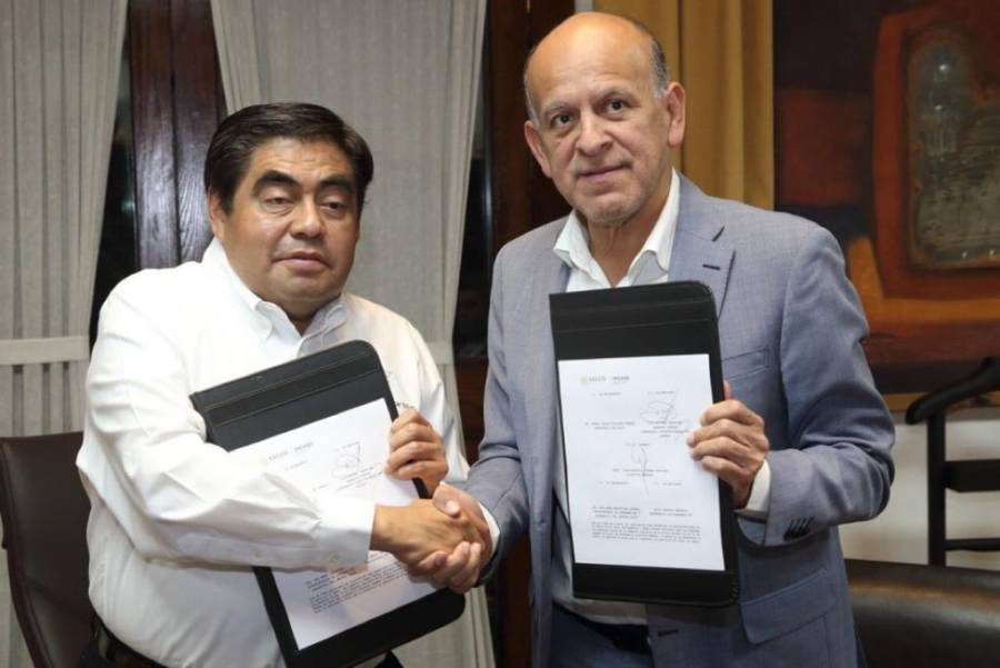 Puebla e Insabi firman acuerdo de coordinación