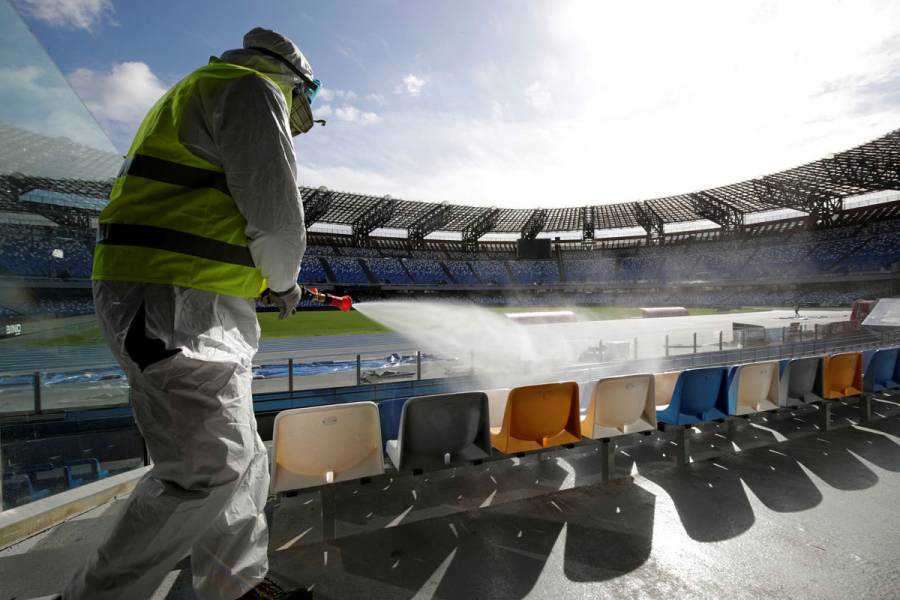 Todos los partidos de la Serie A podrían jugarse a puerta cerrada