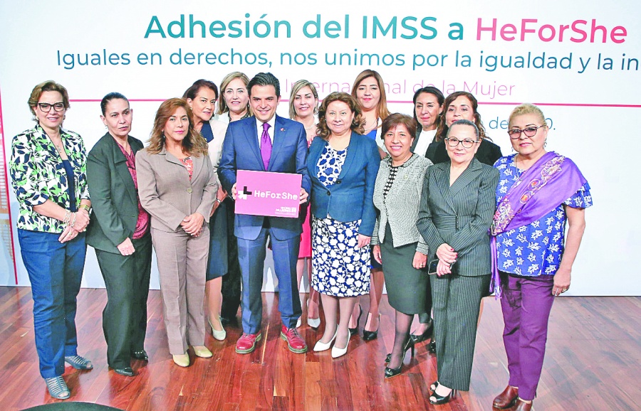 El IMSS se adhiere a campaña de igualdad