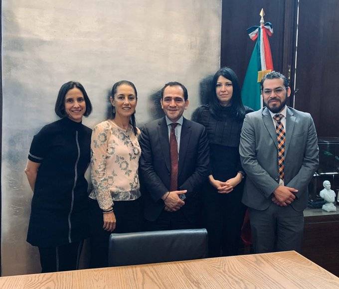 Comparte Sheinbaum a Herrera programa de inversiones económicas
