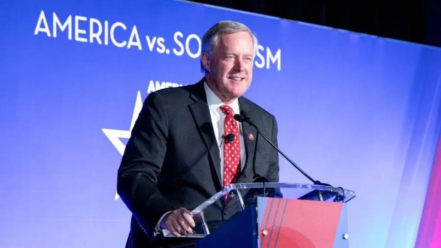 Nombra Trump a Mark Meadows como su nuevo jefe de Gabinete