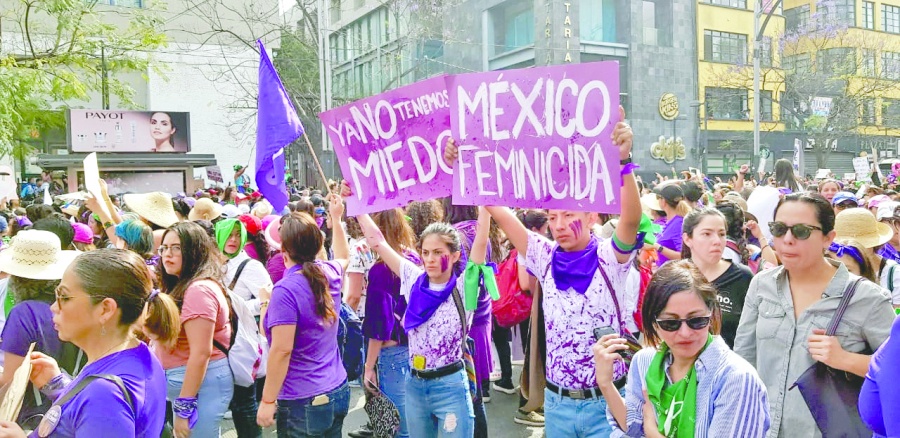 “Marcho con mi hija porque quiero que ella pueda salir a la calle sin acoso” 