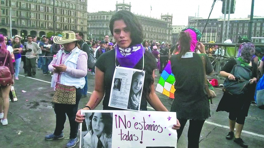“Yo vengo a denunciar el secuestro de mi hermana” 