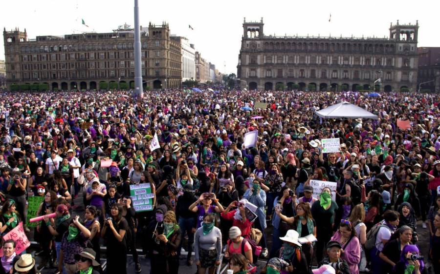 #Marcha8M logró una participación de más de 80 mil asistentes