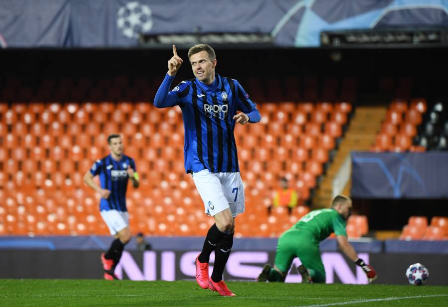Con poker de Ilicic, Atalanta tumba al Valencia en la Champions League