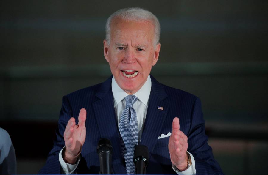 Biden anuncia mítines virtuales para evitar propagación de Covid-19