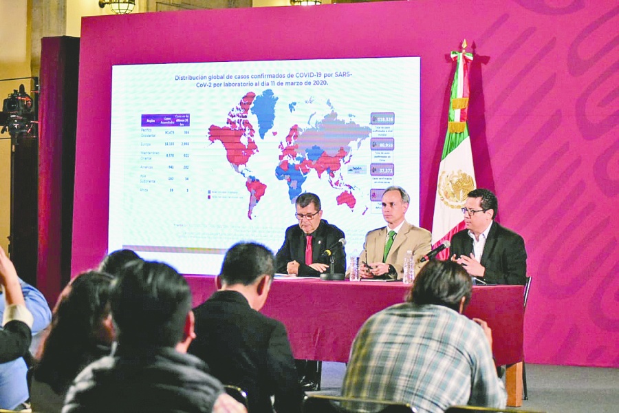 Pasan de 7 a 12 los casos de coronavirus en el país