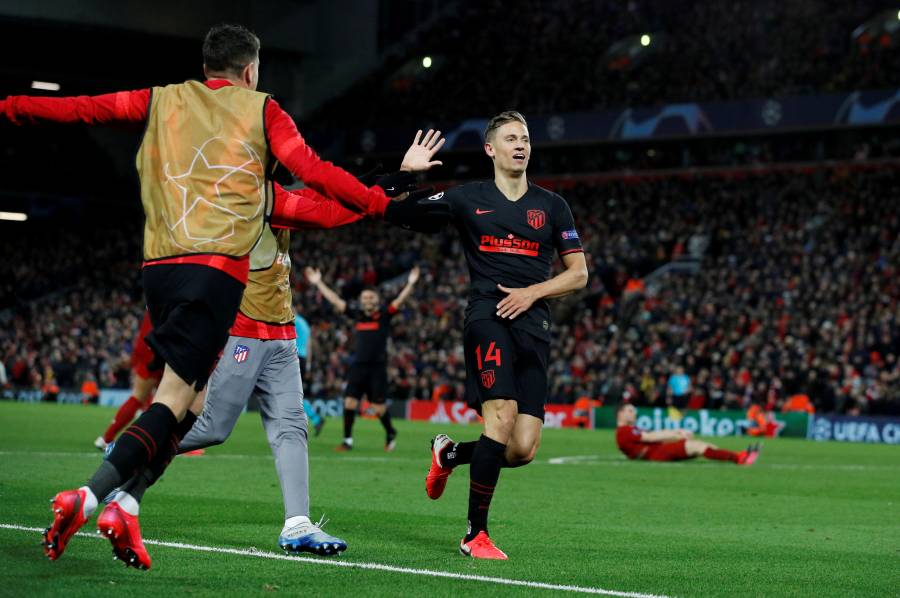 Atlético de Madrid hace la hazaña y elimina al campeón Liverpool