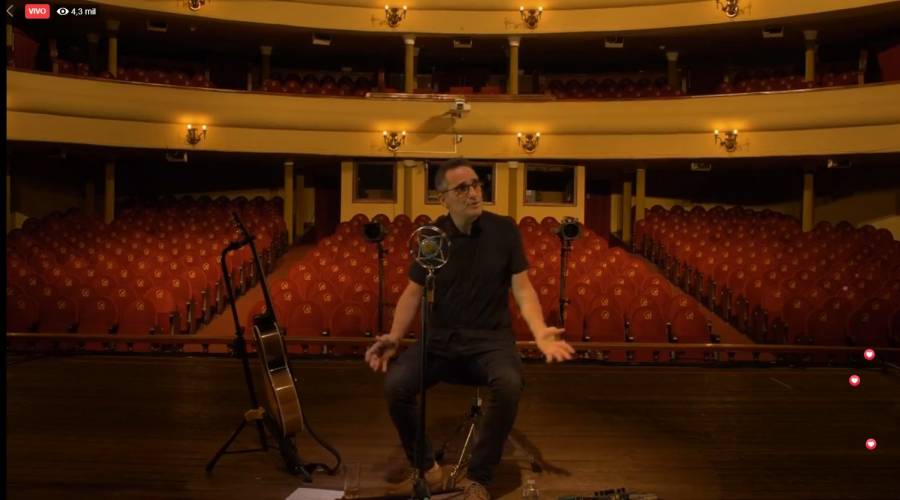 Jorge Drexler brind concierto por Facebook a causa del coronavirus