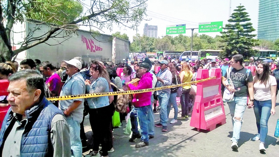 Traslado a Tacubaya se vuelve un martirio 