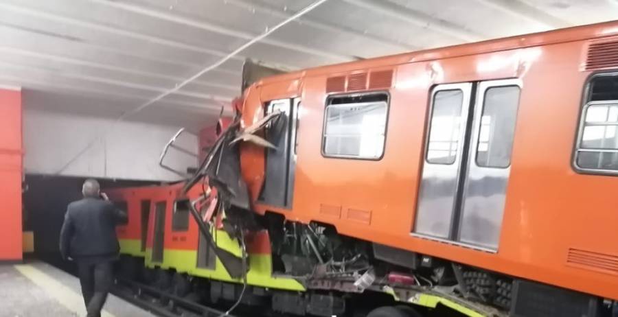 Diputado y ex director del metro, pide informe detallado del choque de trenes en Tacubaya