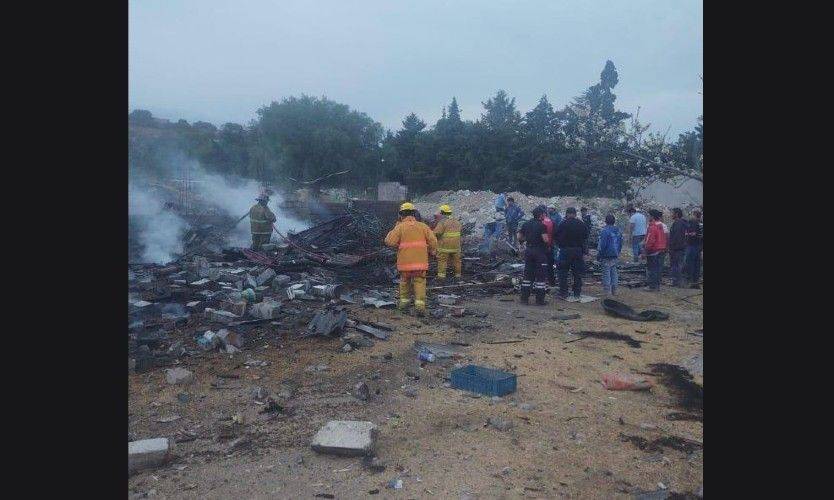Explosión en Tultepec deja dos muertos y cinco heridos
