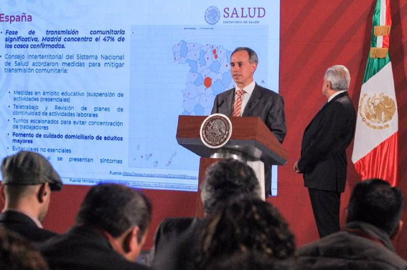 En México sólo hay casos importados de Covid-19, en 15 días será la etapa de contagios locales