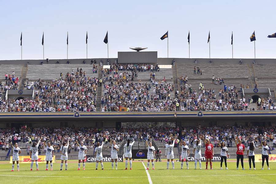 Crónica: Pumas y Cruz Azul femenil arman fiesta en el Olímpico Universitario