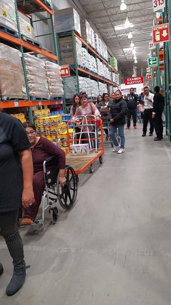 Compras de pánico transfronterizas entre México y EU