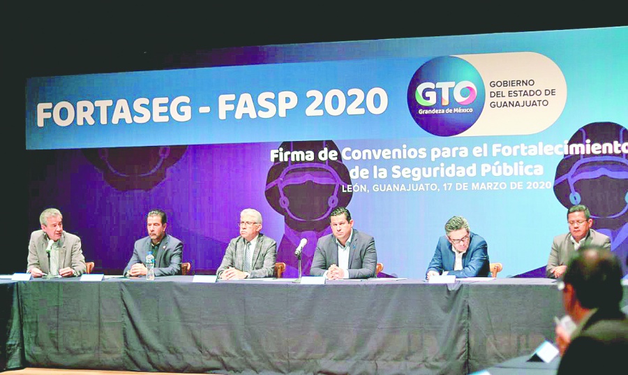 Fortalecen seguridad en Guanajuato con recursos
