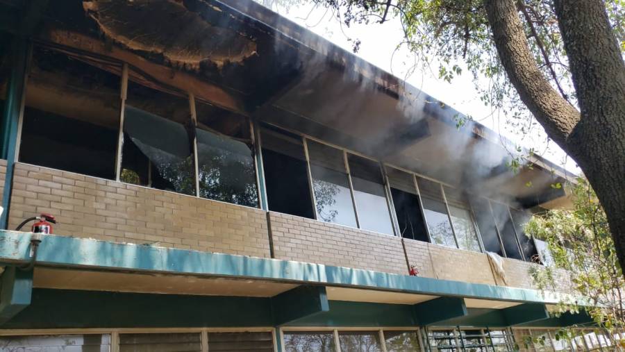Señalan que hubo un incendio en el CCH-Sur alrededor del mediodía