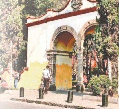 INAH al rescate de arco atrial de Coyoacán