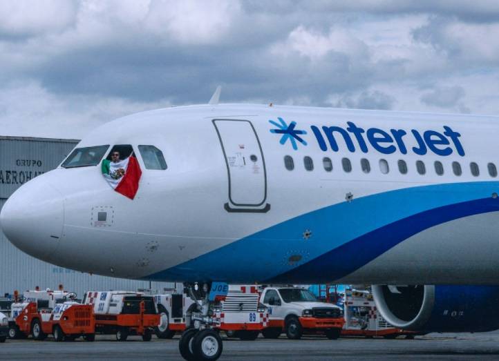 Interjet suspende vuelos internacionales por el Covid-19