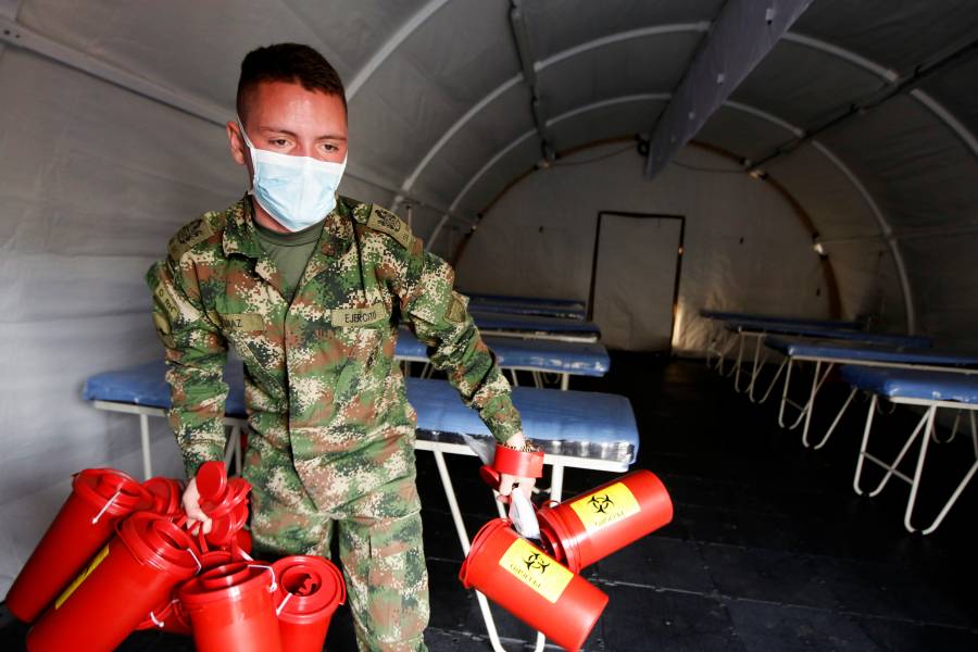 Hospital Militar, nueva sede para el combate del Covid-19 en Colombia