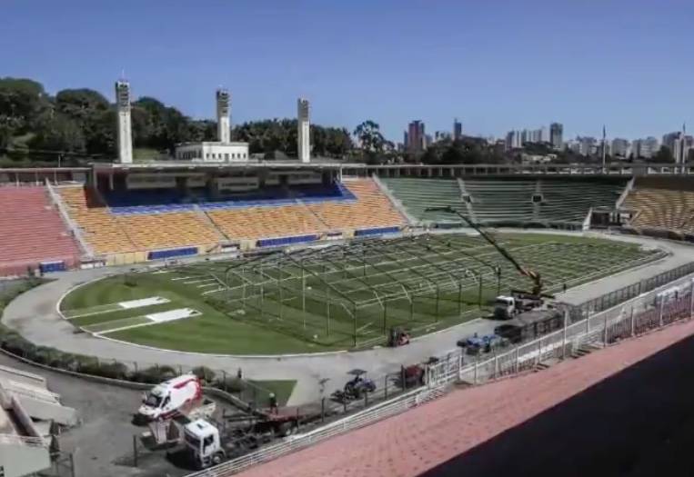 Estadio Pecaembú se convertirá en hospital para atender Covid-19 en Sao Paulo
