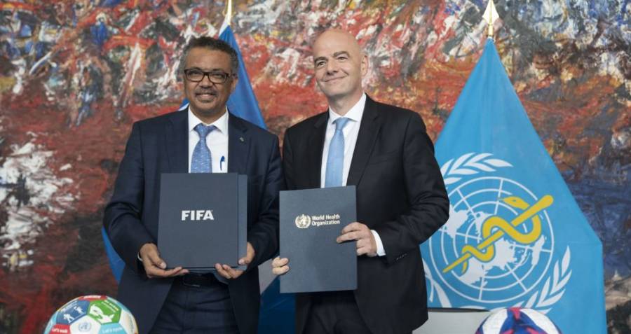 FIFA y OMS se unen para combatir el coronavirus