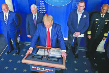 “Estamos en guerra”: Donald Trump